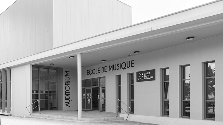 Auditorium - École de musique  / Issoire / ©  Adeline Girard